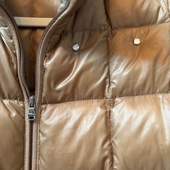 Ralph Lauren Black Label gold quilted puffer with down fill- size XS- v rare! - Picture 6 of 16